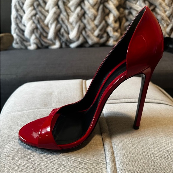 MAISON ERNEST PATENT SANDALS - Picture 1 of 5